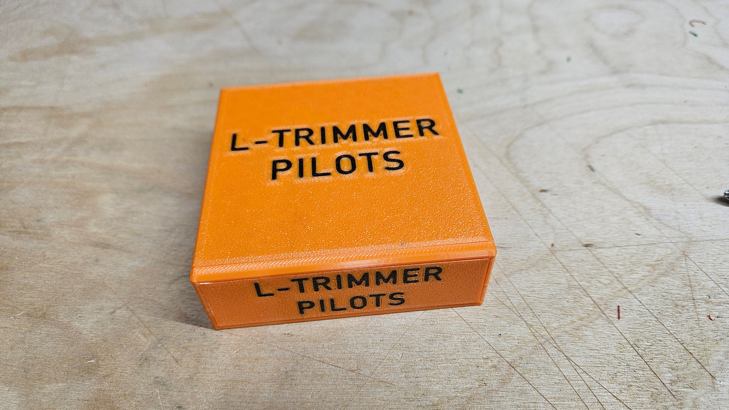 Trimmer Pilots Box Compatible w/ Lyman Hand Trimmer
