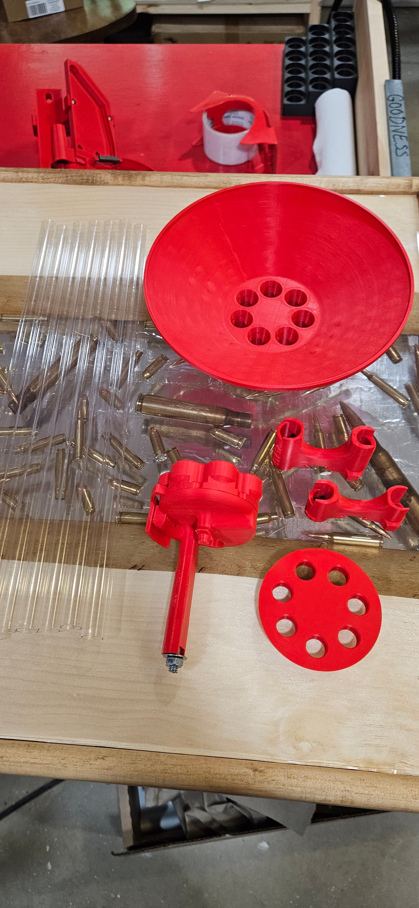 7-Tube Case Feeder Compatible w/ Lee APP