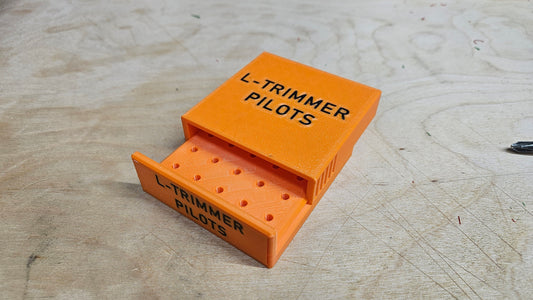 Trimmer Pilots Box Compatible w/ Lyman Hand Trimmer