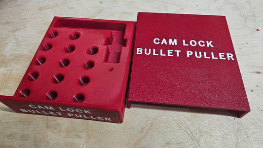 Cam-Lock Bullet Puller Storage Box