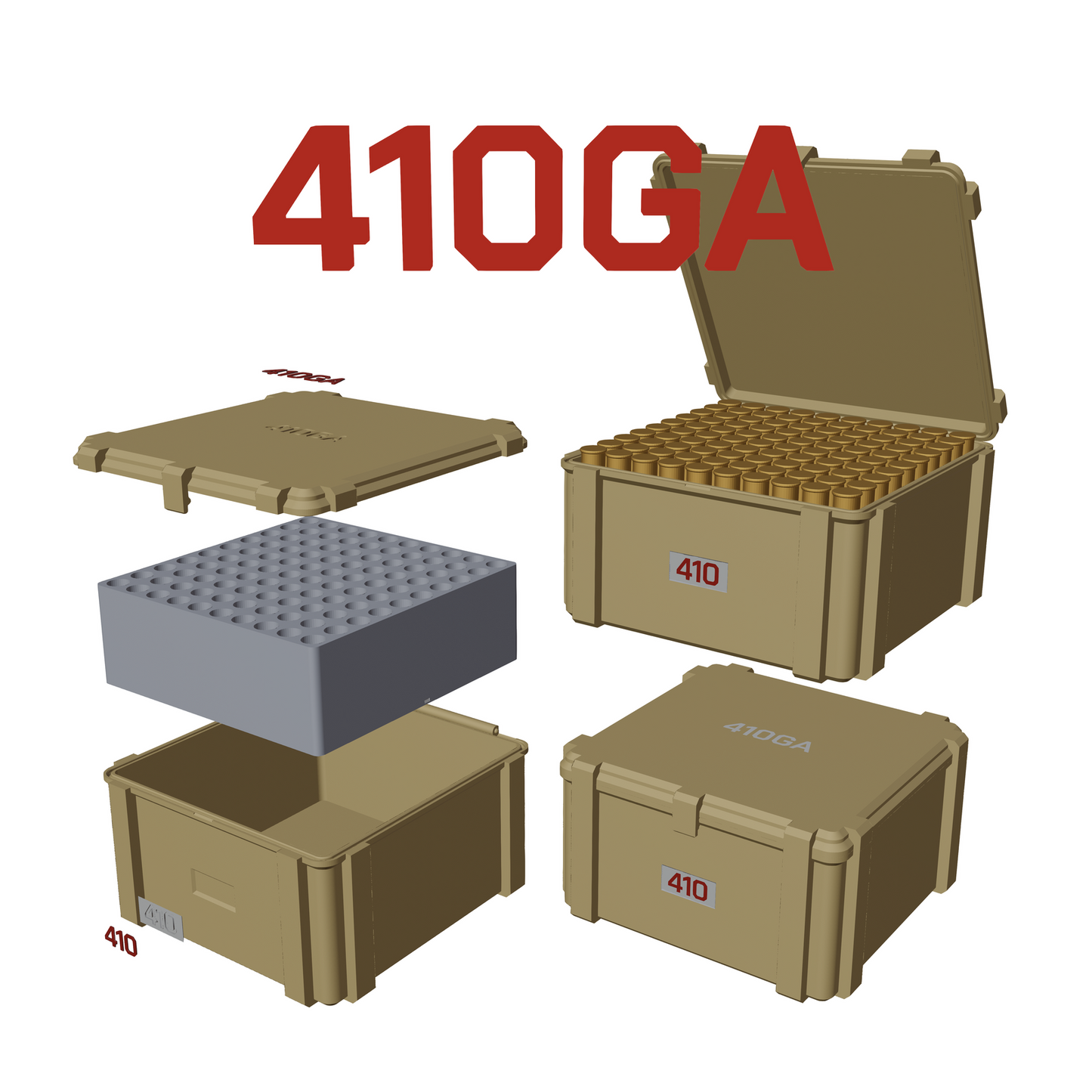 410 Shotgun Crates