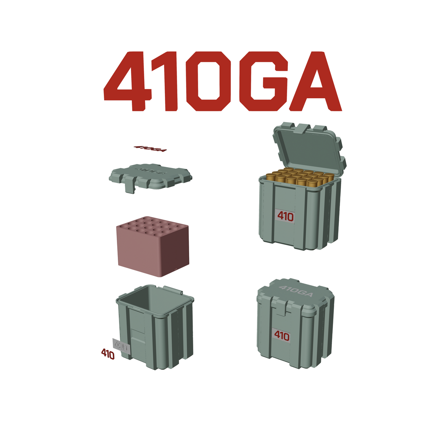 410 Shotgun Crates