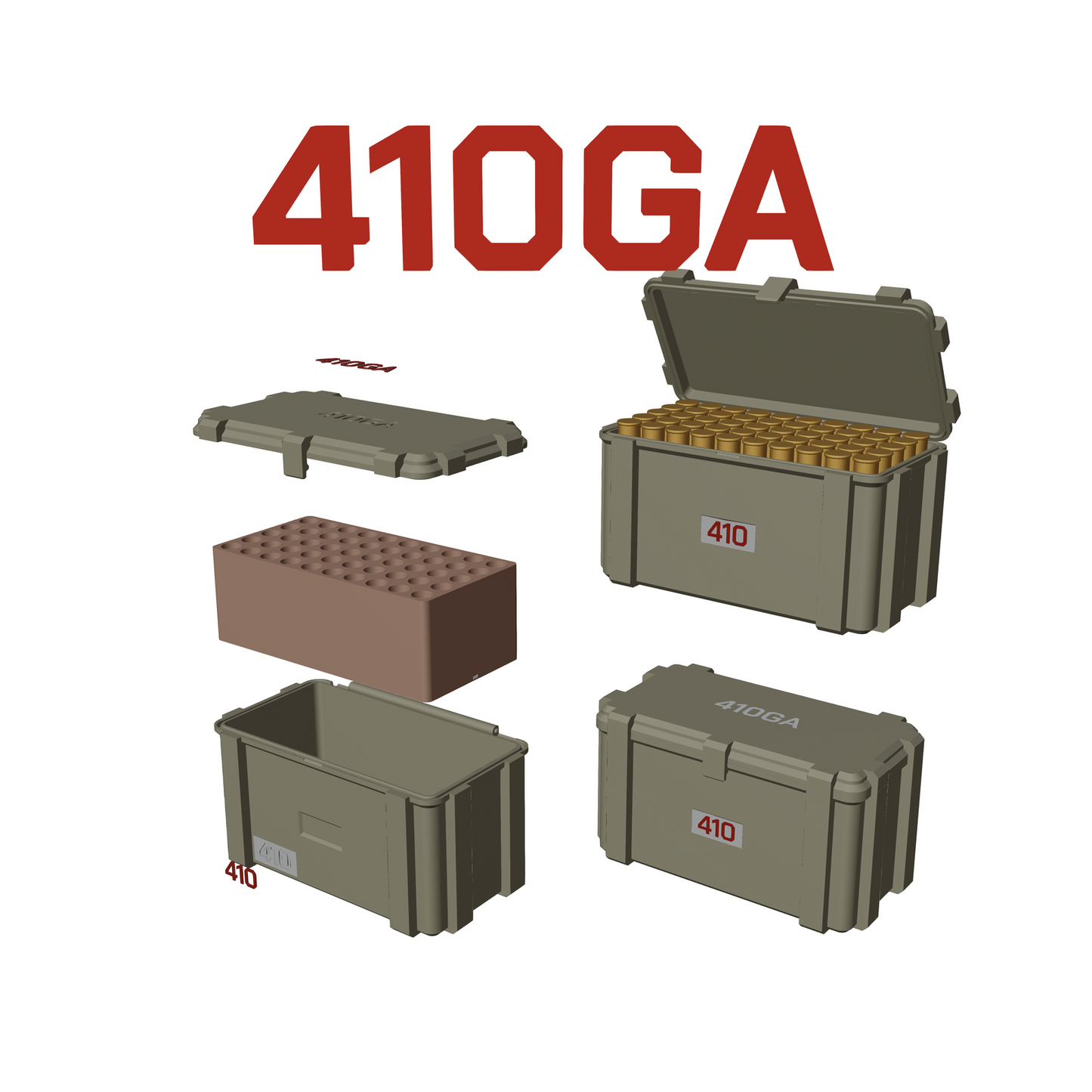 410 Shotgun Crates