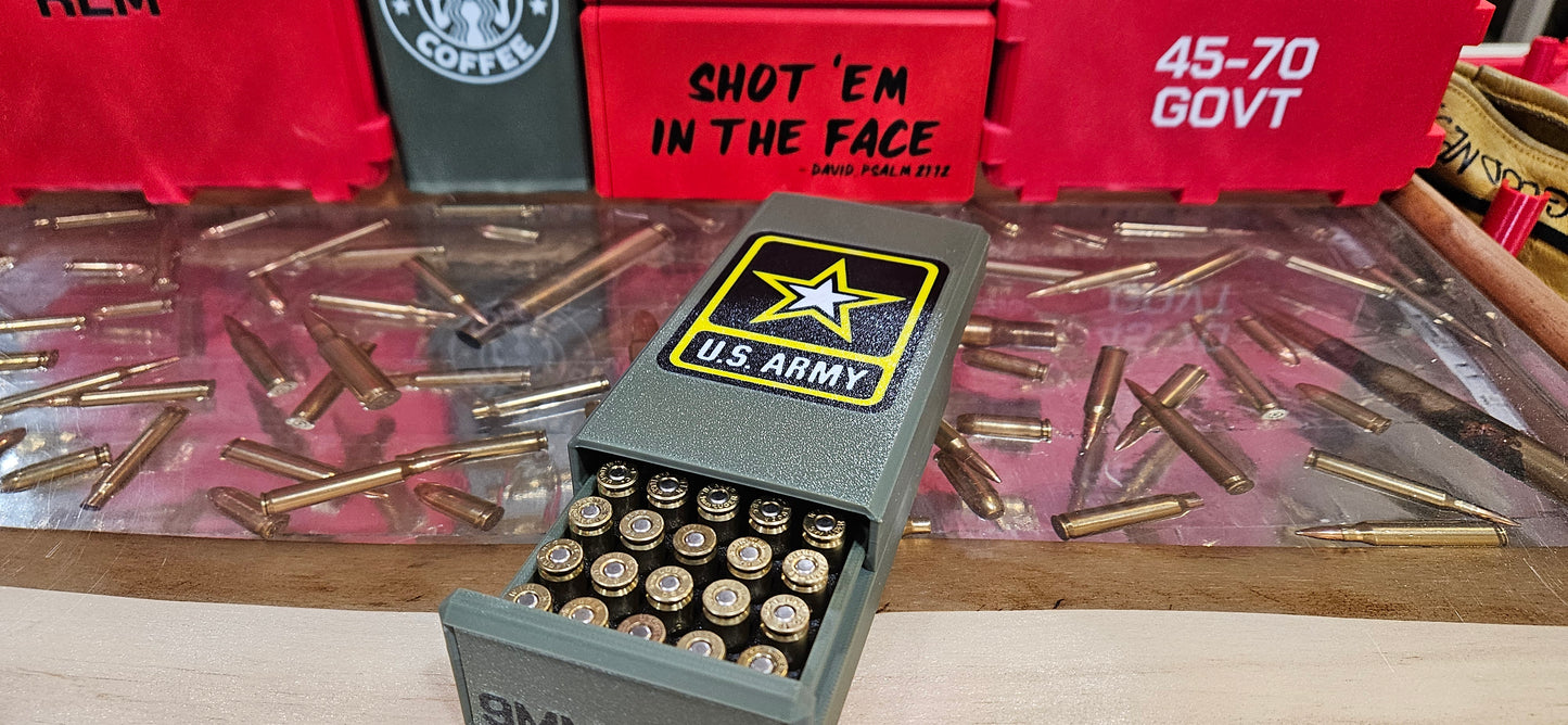 Graphic Design Ammo Boxes